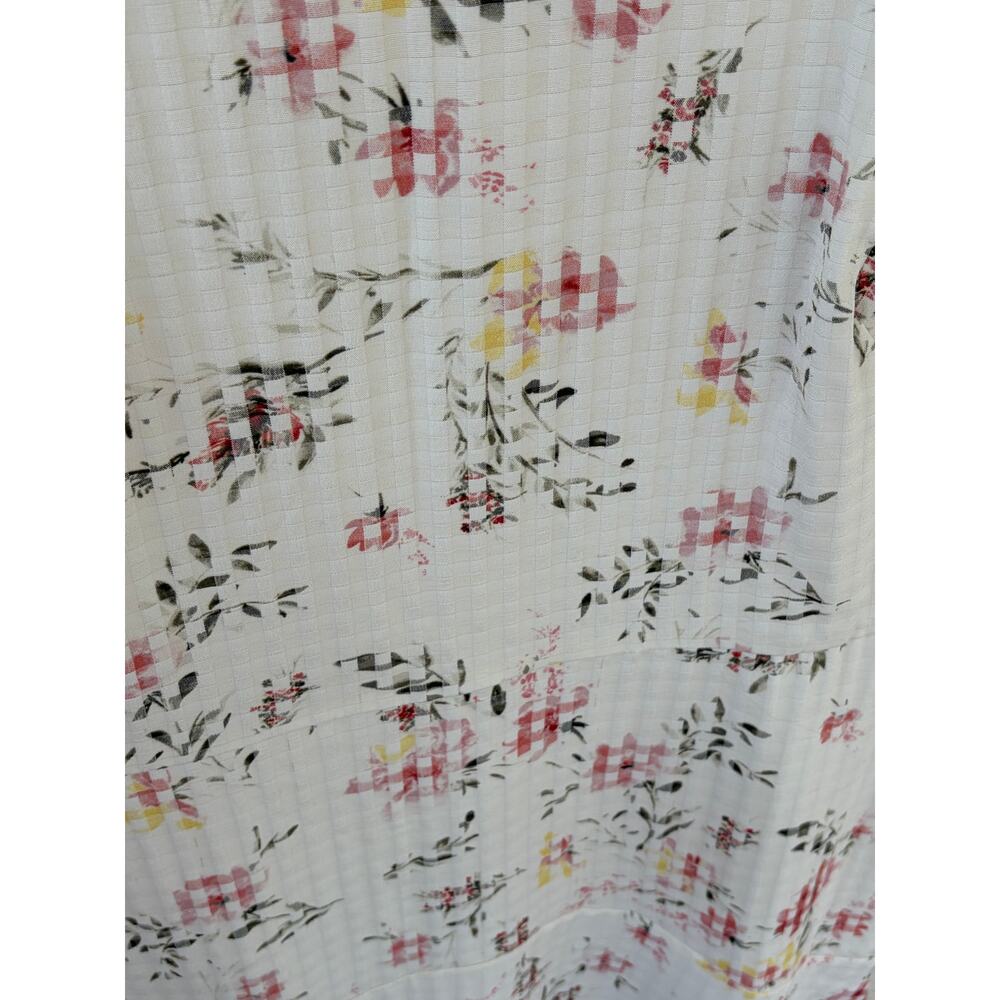 Lauren Ralph Lauren Floral Dress Size 8/10 Short Sleeve Fit & Flare - Picture 5 of 9